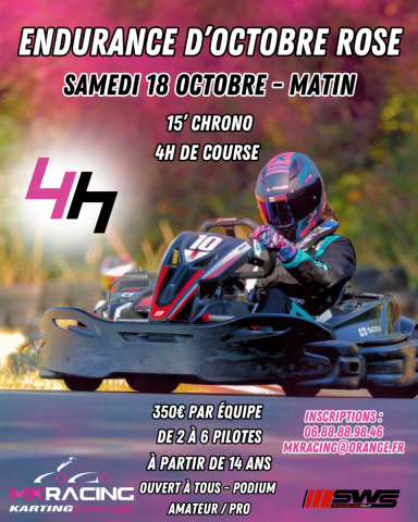ENDURANCE OCTOBRE