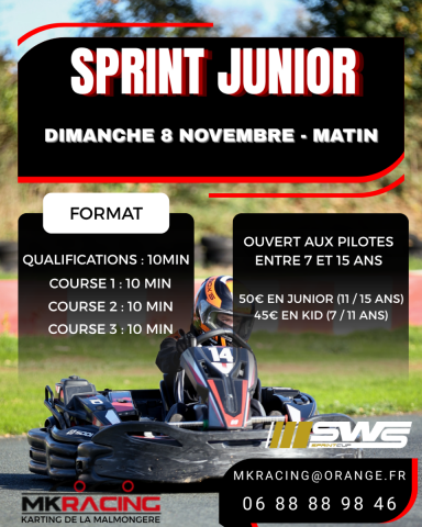 Sprint JUNIOR NOVEMBRE