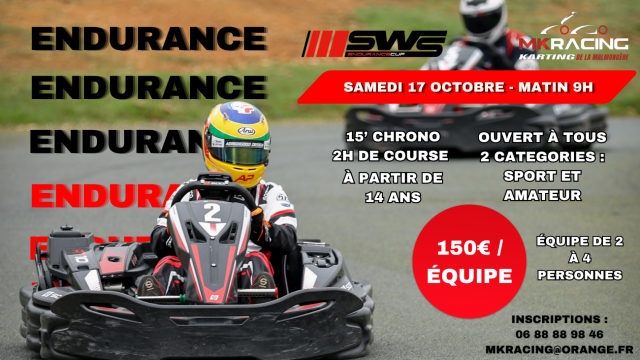 Endurance d'OCTOBRE